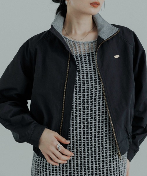 CE'E_SE'E(シーシー)の「クロップドナイロンブルゾン(ブルゾン・レディース・ブラック/ベージュ・FREE)」の21枚目の写真