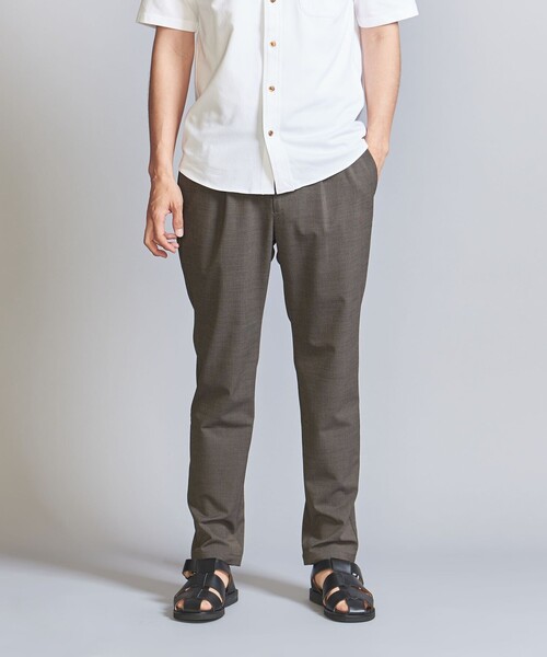 BEAUTY&YOUTH UNITED ARROWS（ビューティーアンドユースユナイテッドアローズ）の「ドライ TR スラブ 1P イージー パンツ -ストレッチ-（その他パンツ・メンズ・ネイビー/グレー/モカ/ブラック・S/XL/L/M）」の3枚目の写真
