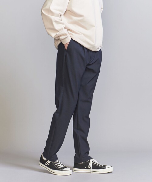 BEAUTY&YOUTH UNITED ARROWS（ビューティーアンドユースユナイテッドアローズ）の「ドライ TR スラブ 1P イージー パンツ -ストレッチ-（その他パンツ・メンズ・ネイビー/グレー/モカ/ブラック・S/XL/L/M）」の7枚目の写真