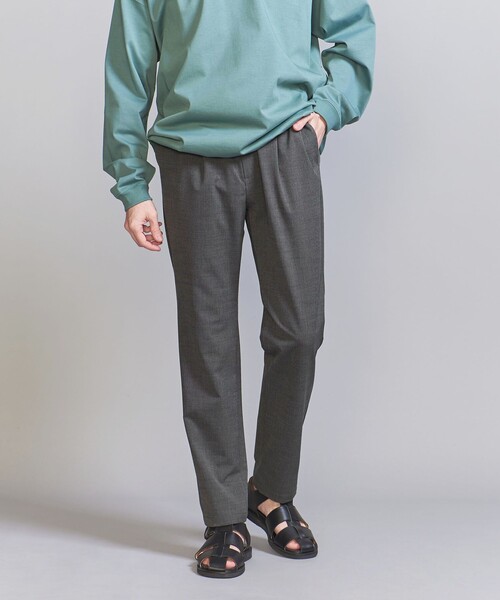 BEAUTY&YOUTH UNITED ARROWS（ビューティーアンドユースユナイテッドアローズ）の「ドライ TR スラブ 1P イージー パンツ -ストレッチ-（その他パンツ・メンズ・ネイビー/グレー/モカ/ブラック・S/XL/L/M）」の9枚目の写真