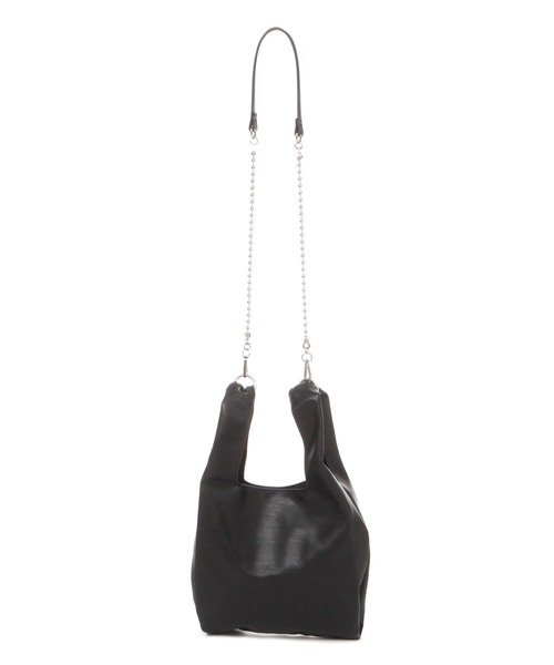 LAKOLE(ラコレ)の「ミニ2WAYチェーンショルダーバッグ / 104948(ショルダーバッグ・レディース・ホワイト/ブラック/ピンク/シルバー/ブラック系8/グリーン・FREE)」の15枚目の写真