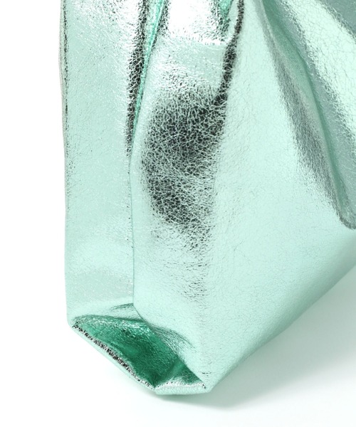 LAKOLE(ラコレ)の「ミニ2WAYチェーンショルダーバッグ / 104948(ショルダーバッグ・レディース・ホワイト/ブラック/ピンク/シルバー/ブラック系8/グリーン・FREE)」の12枚目の写真