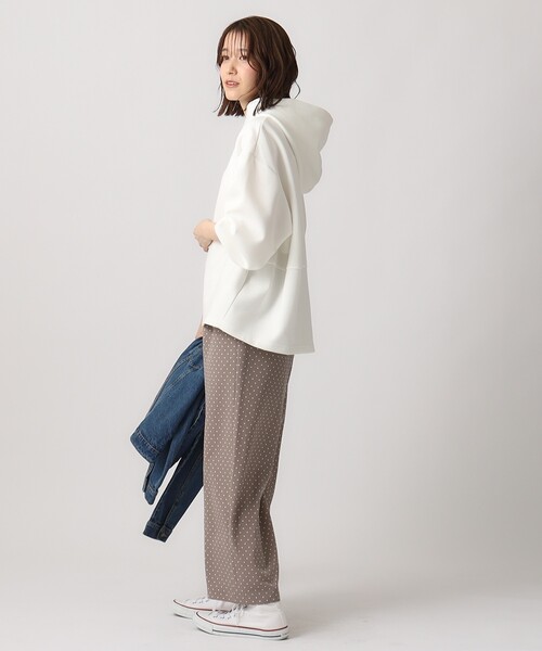 SHOO・LA・RUE(シューラルー)の「◆【洗える】サテンプリントパンツ(その他パンツ・レディース・チャコール/ベージュ系6/グレー系4/ブラック系5・00)」の9枚目の写真