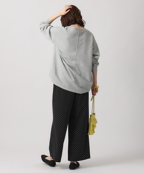 SHOO・LA・RUE(シューラルー)の「◆【洗える】サテンプリントパンツ(その他パンツ・レディース・チャコール/ベージュ系6/グレー系4/ブラック系5・00)」の17枚目の写真