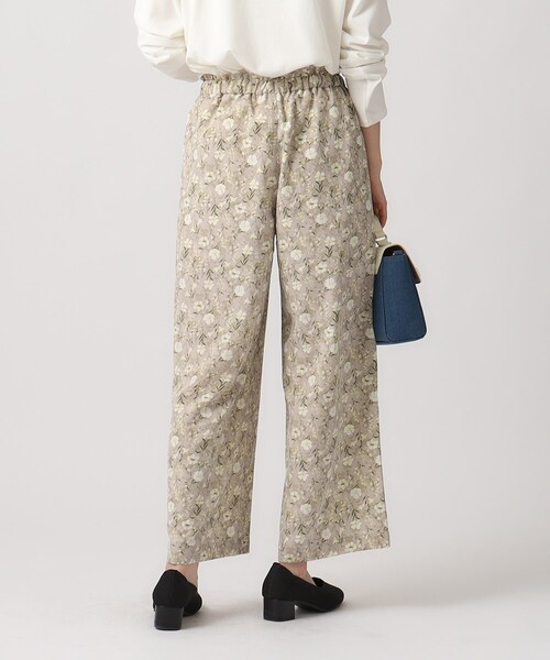 SHOO・LA・RUE(シューラルー)の「◆【洗える】サテンプリントパンツ(その他パンツ・レディース・チャコール/ベージュ系6/グレー系4/ブラック系5・00)」の21枚目の写真