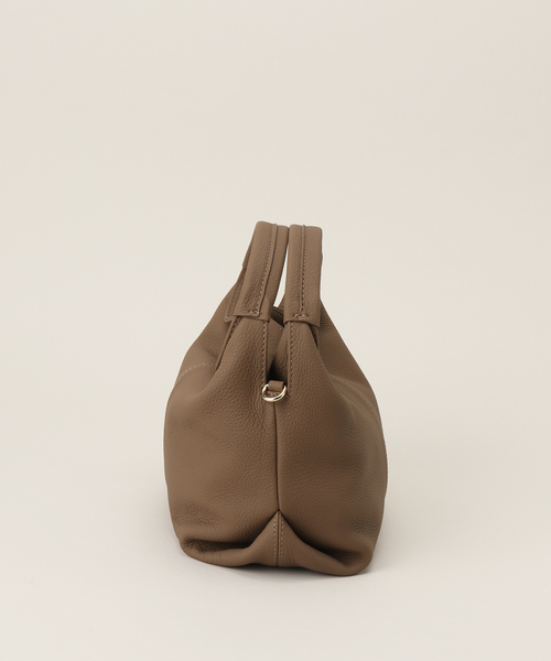 MANU ATELIER(マニュ アトリエ)の「【MANU ATELIER/マニュ アトリエ】グレインレザーバッグ(ハンドバッグ・レディース・ベージュ・FREE)」の6枚目の写真