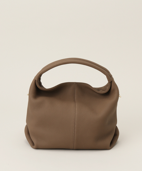 MANU ATELIER(マニュ アトリエ)の「【MANU ATELIER/マニュ アトリエ】グレインレザーバッグ(ハンドバッグ・レディース・ベージュ・FREE)」の7枚目の写真