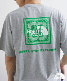 THE NORTH FACE | 【THE NORTH FACE】S/S Bandana Square Logo Tee(Tシャツ/カットソー)