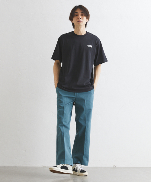 THE NORTH FACE（ザノースフェイス）の「【THE NORTH FACE】S/S Bandana Square Logo Tee（Tシャツ/カットソー・メンズ・ブラック/チャコールグレー/ホワイト/ネイビー・MEDIUM/LARGE/X-LARGE）」の21枚目の写真