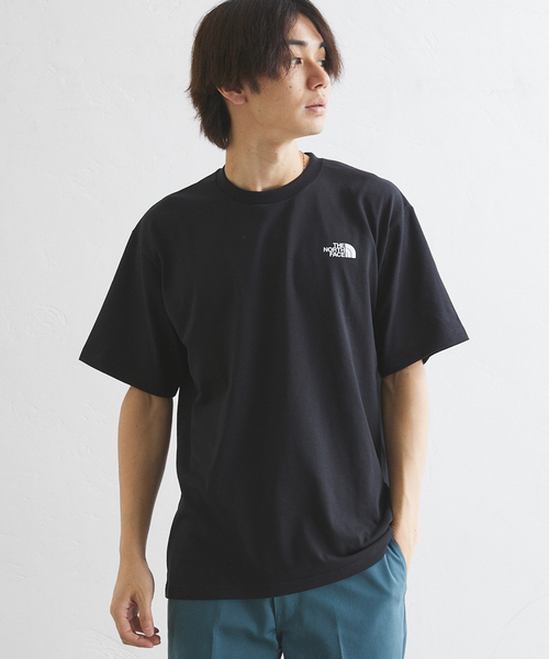 THE NORTH FACE（ザノースフェイス）の「【THE NORTH FACE】S/S Bandana Square Logo Tee（Tシャツ/カットソー・メンズ・ブラック/チャコールグレー/ホワイト/ネイビー・MEDIUM/LARGE/X-LARGE）」の17枚目の写真
