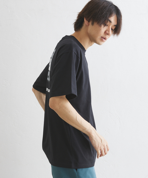 THE NORTH FACE（ザノースフェイス）の「【THE NORTH FACE】S/S Bandana Square Logo Tee（Tシャツ/カットソー・メンズ・ブラック/チャコールグレー/ホワイト/ネイビー・MEDIUM/LARGE/X-LARGE）」の15枚目の写真