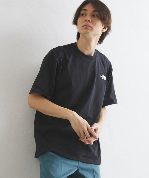 THE NORTH FACE（ザノースフェイス）の「【THE NORTH FACE】S/S Bandana Square Logo Tee（Tシャツ/カットソー・メンズ・ブラック/チャコールグレー/ホワイト/ネイビー・MEDIUM/LARGE/X-LARGE）」の14枚目の写真