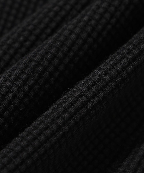 MILKFED.（ミルクフェド）の「WAFFLE FLARE PANTS（スウェットパンツ・レディース・ブラック/ネイビー/ライトグリーン・M/S）」の4枚目の写真