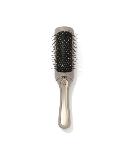 サロン 振動イオンヘアブラシ グレージュ（ヘアブラシ）｜Francfranc
