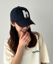 CANAL JEAN | Lakey Park(レイキーパーク) "h"ワッペンキャップ(キャップ)