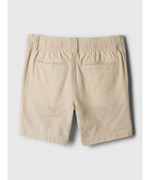 GAP（ギャップ）の「babyGap コットンリネン ショートパンツ（その他パンツ・キッズ・ナチュラル/カーキ・3 YRS/4 YRS/12-18M/2 YRS/6-12M/18-24M/5 YRS）」の3枚目の写真