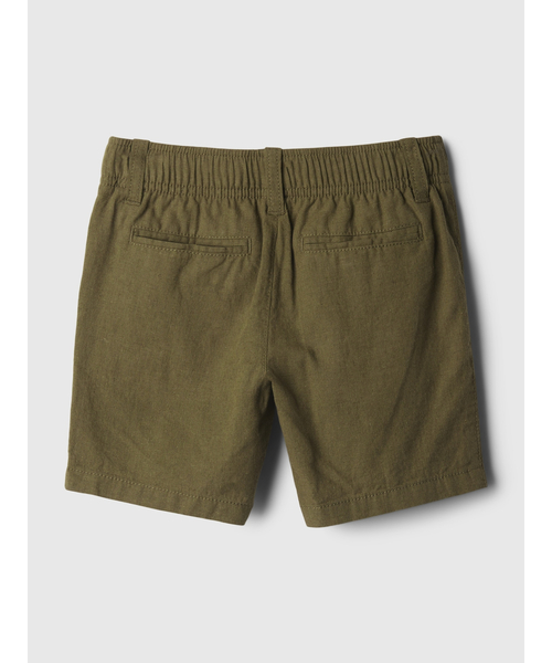 GAP（ギャップ）の「babyGap コットンリネン ショートパンツ（その他パンツ・キッズ・ナチュラル/カーキ・3 YRS/4 YRS/12-18M/2 YRS/6-12M/18-24M/5 YRS）」の4枚目の写真