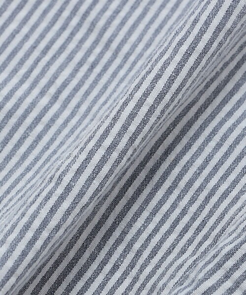 SHIPS（シップス）の「SHIPS:〈手洗い可能/セットアップ対応〉サフィラン リネン ソロ サッカー パンツ（スラックス・メンズ・チャコールグレー/ネイビー・SMALL/MEDIUM/LARGE/X-LARGE）」の14枚目の写真