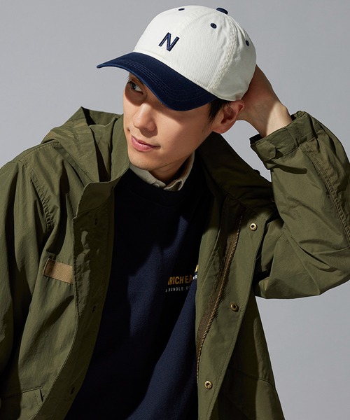 FOUND GOOD(ファウンドグッド)の「UNISEXイニシャルCAP(キャップ・メンズ・ベージュ/ネイビー/ブルー系7/レッド系8/グレー系5/グリーン系5/ホワイト系5/ブラック/グリーン系/ブルー系/グレー系/パープル系/ブラウン系3・FREE/フリー)」の11枚目の写真