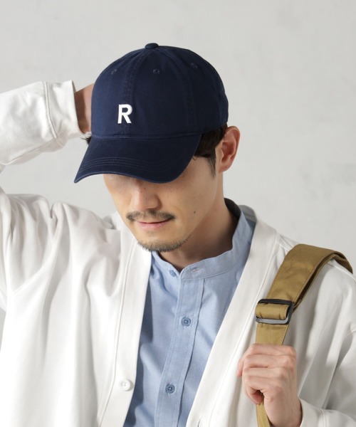 FOUND GOOD(ファウンドグッド)の「UNISEXイニシャルCAP(キャップ・メンズ・ベージュ/ネイビー/ブルー系7/レッド系8/グレー系5/グリーン系5/ホワイト系5/ブラック/グリーン系/ブルー系/グレー系/パープル系/ブラウン系3・FREE/フリー)」の17枚目の写真