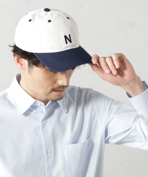 FOUND GOOD(ファウンドグッド)の「UNISEXイニシャルCAP(キャップ・メンズ・ベージュ/ネイビー/ブルー系7/レッド系8/グレー系5/グリーン系5/ホワイト系5/ブラック/グリーン系/ブルー系/グレー系/パープル系/ブラウン系3・FREE/フリー)」の20枚目の写真