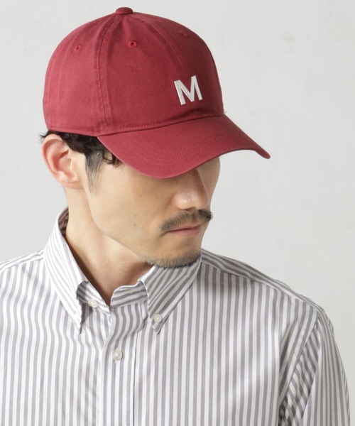 FOUND GOOD(ファウンドグッド)の「UNISEXイニシャルCAP(キャップ・メンズ・ベージュ/ネイビー/ブルー系7/レッド系8/グレー系5/グリーン系5/ホワイト系5/ブラック/グリーン系/ブルー系/グレー系/パープル系/ブラウン系3・FREE/フリー)」の22枚目の写真