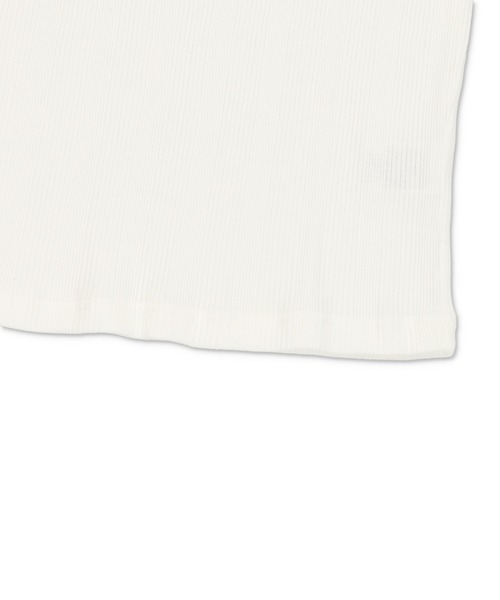 SPINNS(スピンズ)の「【2サイズ展開】リブシンプルタンクトップ(タンクトップ・メンズ・ホワイト・L/M)」の7枚目の写真