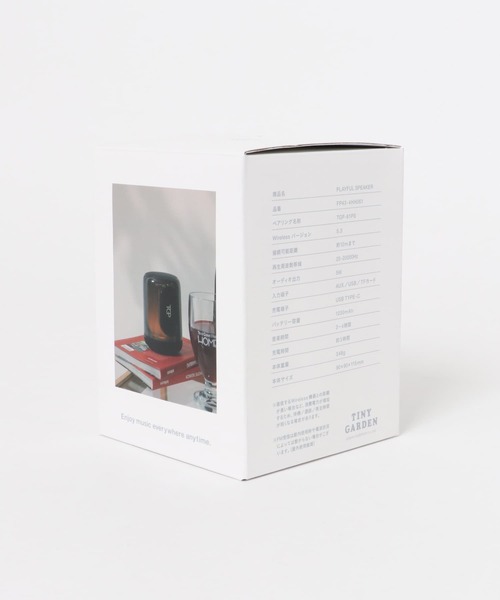 EKAL(エカル)の「TINY GARDEN PRODUCTS プレイフルスピーカー(スピーカー・レディース・ブラック系その他・ONE)」の15枚目の写真