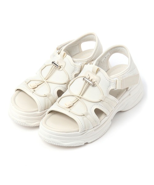 LAKOLE(ラコレ)の「コードスニーカーソールサンダル / 112685(サンダル・レディース・アイボリー/ベージュ/ブラック・SMALL/MEDIUM/LARGE)」の10枚目の写真