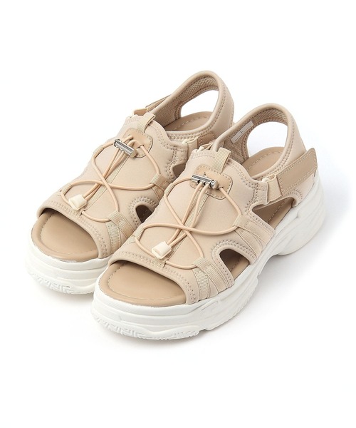 LAKOLE(ラコレ)の「コードスニーカーソールサンダル / 112685(サンダル・レディース・アイボリー/ベージュ/ブラック・SMALL/MEDIUM/LARGE)」の12枚目の写真