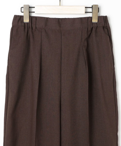 Grand PARK（グランドパーク）の「フレンチリネン混　ストレートパンツ（その他パンツ・レディース・ブラウン/ナチュラル/ブラック・FREE）」の6枚目の写真