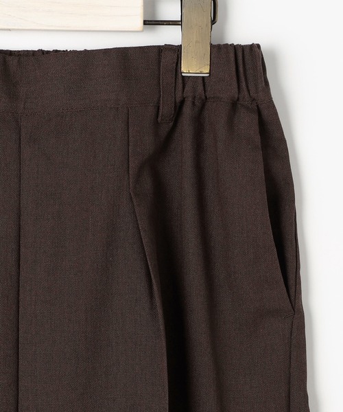 Grand PARK（グランドパーク）の「フレンチリネン混　ストレートパンツ（その他パンツ・レディース・ブラウン/ナチュラル/ブラック・FREE）」の7枚目の写真
