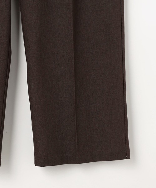 Grand PARK（グランドパーク）の「フレンチリネン混　ストレートパンツ（その他パンツ・レディース・ブラウン/ナチュラル/ブラック・FREE）」の9枚目の写真