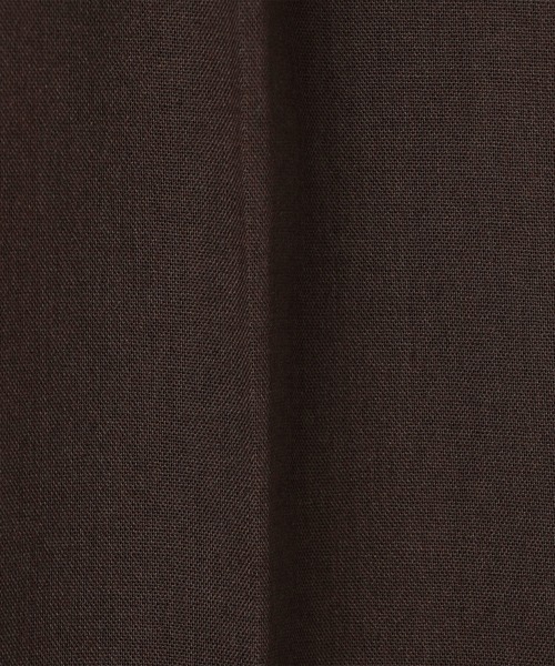Grand PARK（グランドパーク）の「フレンチリネン混　ストレートパンツ（その他パンツ・レディース・ブラウン/ナチュラル/ブラック・FREE）」の10枚目の写真