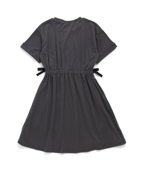 algy（アルジー）の「【接触冷感・吸水速乾】グラデロゴガーリーワンピ（ワンピース・キッズ・その他2/ピンク/チャコール・XX-SMALL/X-SMALL/SMALL/MEDIUM）」の4枚目の写真