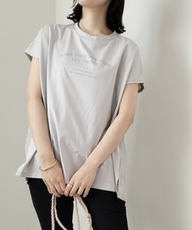 異素材切替Tシャツ