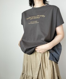 異素材切替Tシャツ