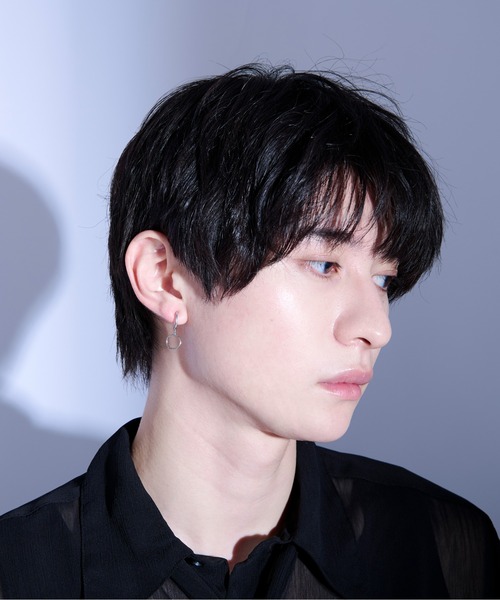 Ellno Loset(エルノロゼット)の「アシメリングイヤリング/両耳用(イヤリング・メンズ・シルバー・FREE)」の3枚目の写真