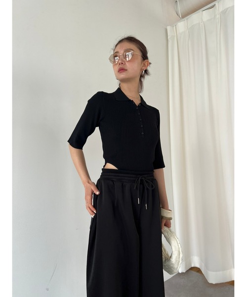 ポロニットボディスーツ ポロニットボディスーツ（ポロシャツ）｜HANNE（アン）の