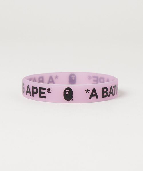 アクセサリー A BATHING APE NW23 LIMITED BANGLE A BATHING APE｜BAPE LOGO RING | Rakuten Fashion(楽天