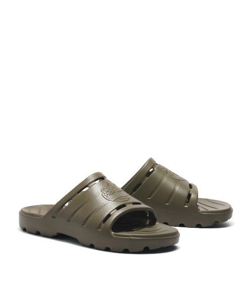 Timberland(ティンバーランド)の「Timberland Get Outslide Sandal(ティンバーランド ゲット アウトスライド サンダル)(サンダル・メンズ・オリーブ・25cm/26cm/27cm/28cm/29cm)」の1枚目の写真