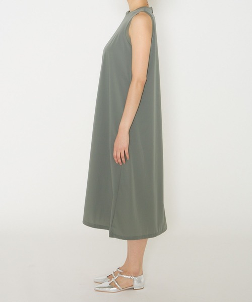 saloon(サルーン)の「SALOON(サルーン)/ノースリバルーンワンピース【洗濯機洗い可】(ワンピース・レディース・カーキ/ブラック/ブルー・FREE)」の17枚目の写真