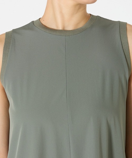 saloon(サルーン)の「SALOON(サルーン)/ノースリバルーンワンピース【洗濯機洗い可】(ワンピース・レディース・カーキ/ブラック/ブルー・FREE)」の19枚目の写真