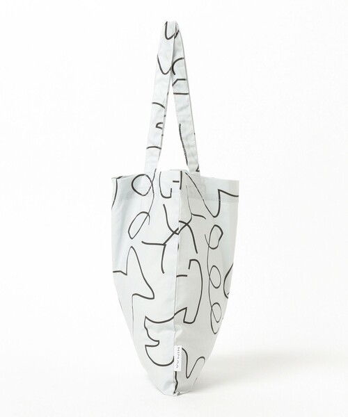 TOKYO CULTUART by BEAMS（トウキョウカルチャートバイビームス）の「平山昌尚(HIMAA) / TOTE BAG S（トートバッグ・メンズ・グレー・ONE SIZE）」の2枚目の写真