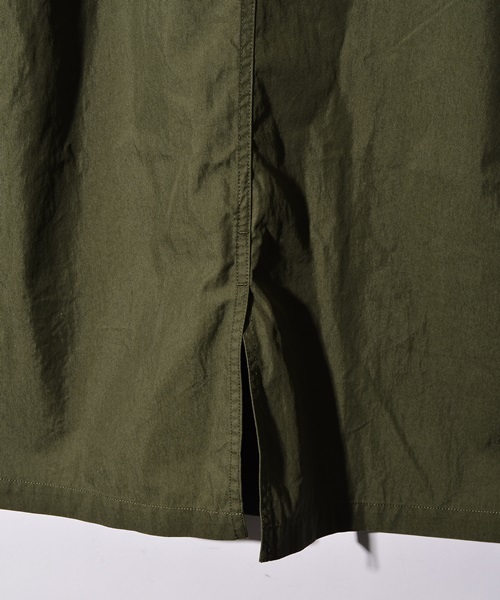 SHIPS JET BLUE（シップスジェットブルー）の「SHIPS JET BLUE (シップス ジェットブルー): ギャバ ショップコート■（ステンカラーコート・メンズ・ネイビー/ベージュ/オリーブ・LARGE/SMALL/MEDIUM）」の5枚目の写真