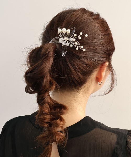 セール】アメリカンフラワー パール ビーズ Uピン（ヘアピン