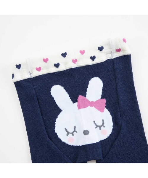 KP（ケーピー）の「うさぎベビースパッツ(80～90)（その他パンツ・キッズ・ネイビー/ブルー・90cm/80ｃｍ）」の5枚目の写真