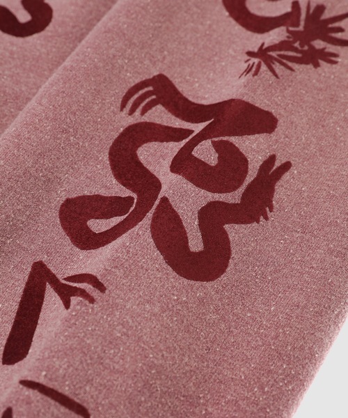 SASQUATCHfabrix.(サスクワァッチファブリックス)の「“EASTEND DRAGON FONT” DESTROY SWEATSHIRT(スウェット・メンズ・ネイビー系/その他/ブラウン系その他・XL/L)」の10枚目の写真