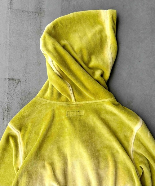 パーカー Blast Velor Short Length Hoodie/ブラストベロアショートフーディ「MAISON SPECIAL/メゾンスペシャ SALE】Blast Velor Short Length Hoodie