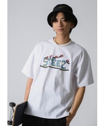 RE730 なみおくんキャット ビッグシルエットTシャツ